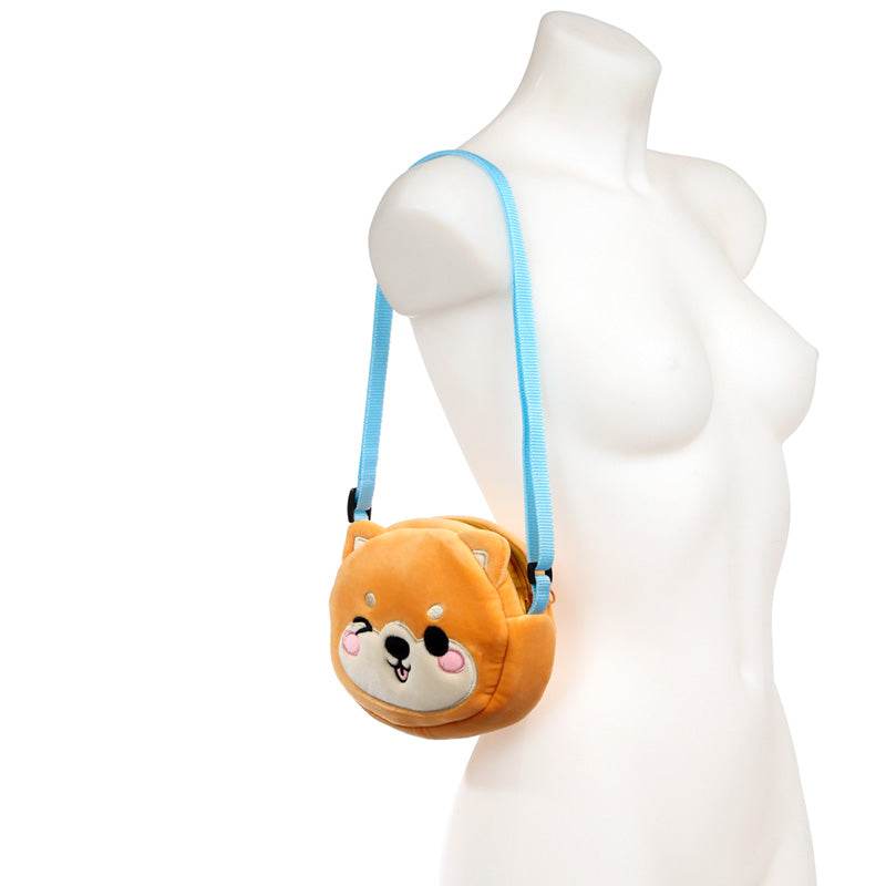 Shuggs the Shiba Inu Adoramals Crossbody Plush Shoulder Bag - Gift Arch