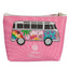 Volkswagen VW T1 Camper Bus Surf & Summer PVC Purse - Gift Arch