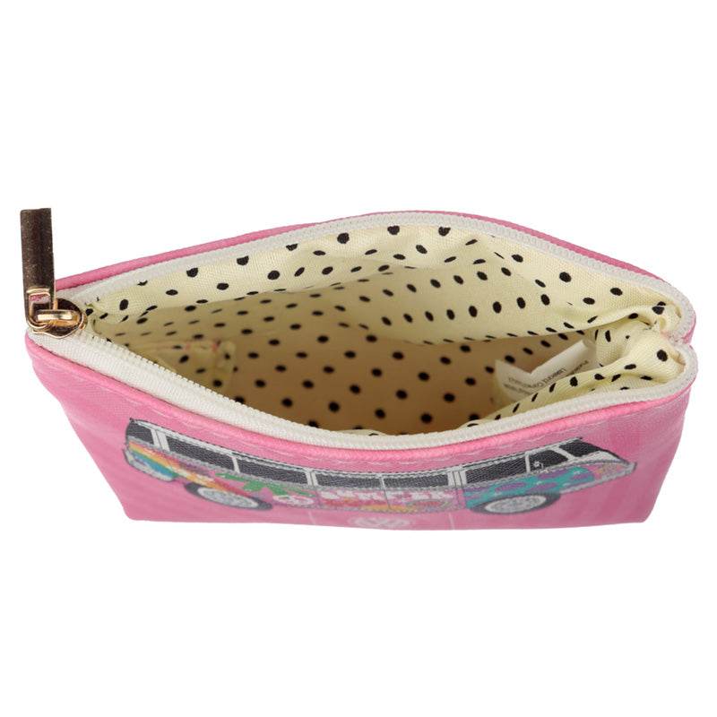 Volkswagen VW T1 Camper Bus Surf & Summer PVC Purse - Gift Arch