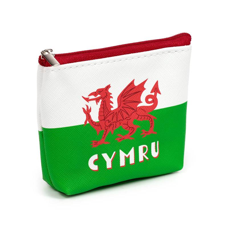 Welsh Dragon Wales (Cymru) Souvenir PVC Purse - Gift Arch