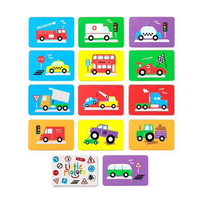 Little Motors Kids Memory Card Set - Gift Arch