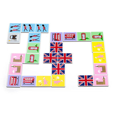 London Souvenir Kids Dominoes Set - Gift Arch