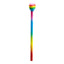 Rainbow Heart Pencil & Eraser Topper - Gift Arch