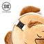 Relaxeazzz Mopps Pug Plush Travel Pillow & Eye Mask - Gift Arch