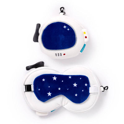 Relaxeazzz Space Cadet Plush Travel Pillow & Eye Mask - Gift Arch