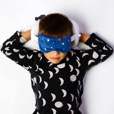 Relaxeazzz Space Cadet Plush Travel Pillow & Eye Mask - Gift Arch