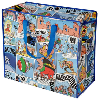 Asterix Comic Strip Zip Up Laundry Storage Bag - Gift Arch