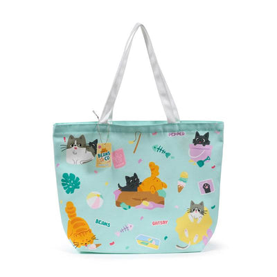 Beans & Co Cats Beach Bag - Gift Arch