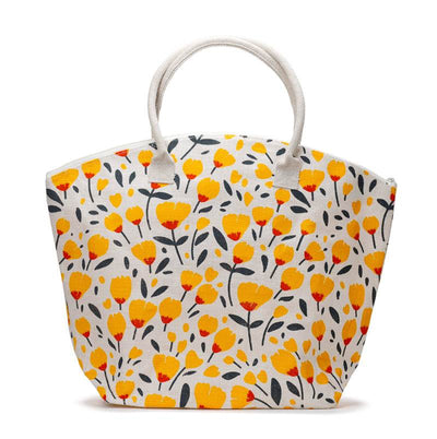 Buttercup Pick of the Bunch Jute Beach Bag - Gift Arch