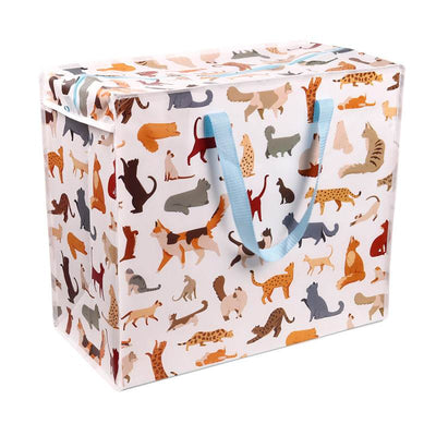 Feline Fine Cats (New) Zip Up Laundry Storage Bag - Gift Arch