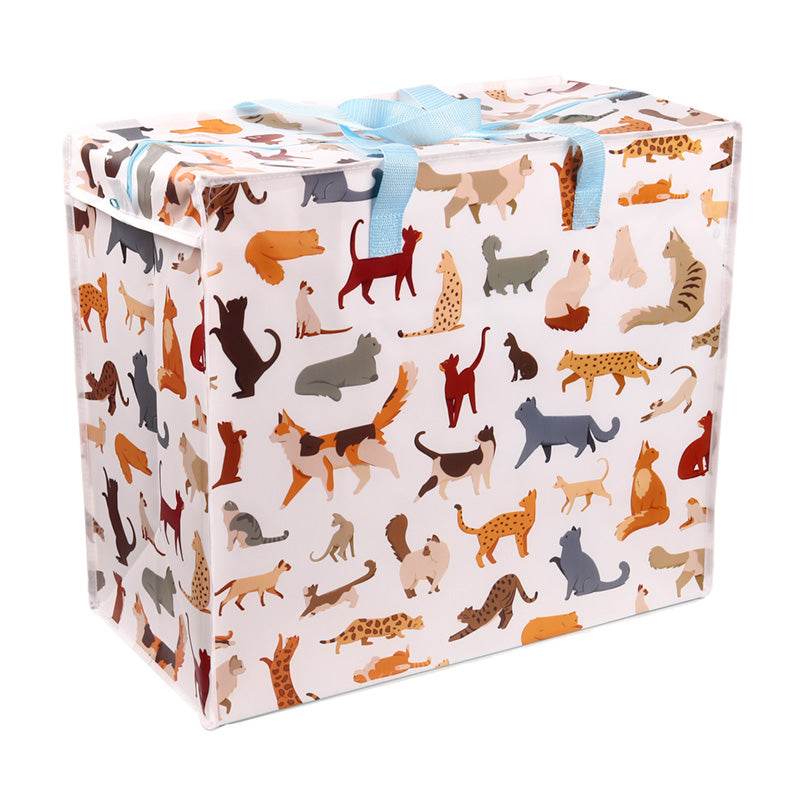Feline Fine Cats (New) Zip Up Laundry Storage Bag - Gift Arch