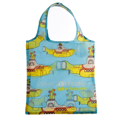 Foldable Reusable Shopping Bag The Beatles Yellow Submarine - Gift Arch