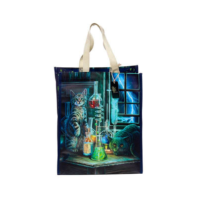 Lisa Parker Jekyll and Hyde Cats Reusable Shopping Bag - Gift Arch