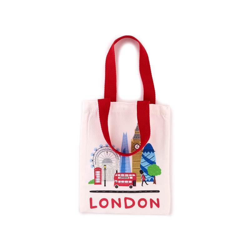 London Souvenir Reusable Small Tote Bag - Gift Arch