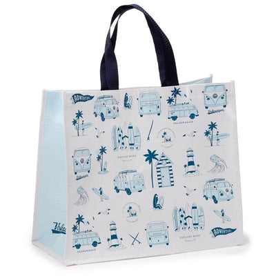 Volkswagen VW T1 Camper Bus Explore RPET Reusable Shopping Bag - Gift Arch