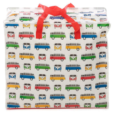 Volkswagen VW T1 Camper Bus Zip Up Laundry Storage Bag - Gift Arch