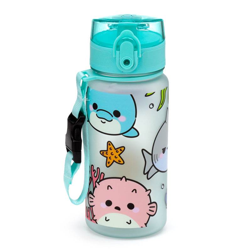 Adoramals Sealife Pop Top 350ml Shatterproof Children's Bottle - Gift Arch