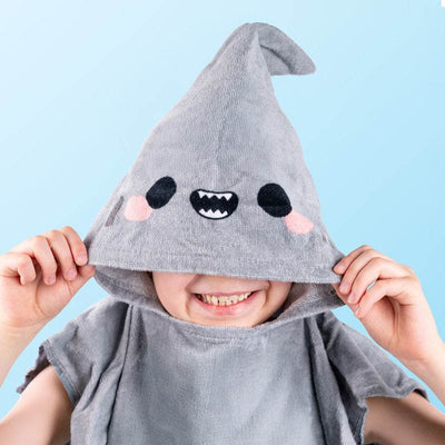 Archie the Shark Adoramals Kids Hooded Towel - Gift Arch
