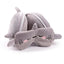 Relaxeazzz Adoramals Archie the Shark Plush Travel Pillow & Eye Mask - Gift Arch