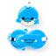 Relaxeazzz Adoramals Blu the Dolphin Plush Travel Pillow & Eye Mask - Gift Arch