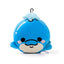 Relaxeazzz Adoramals Blu the Dolphin Plush Travel Pillow & Eye Mask - Gift Arch