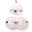 Relaxeazzz Adoramals Kai the Seal Plush Travel Pillow & Eye Mask - Gift Arch