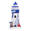 3D Printed Souvenir Seaside Magnet Blue Nautical Lighthouse - Gift Arch