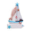 3D Printed Souvenir Seaside Magnet Sailing Boat Sign & Fish - Gift Arch