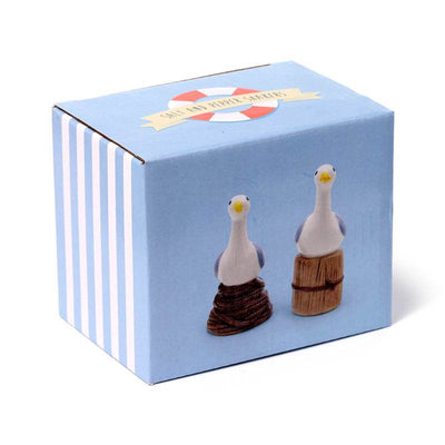 Seagull Buoy Ceramic Salt & Pepper Set - Gift Arch