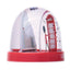 London Souvenir Red Telephone Box & Guardsman Medium Glitter Snow Storm - Gift Arch