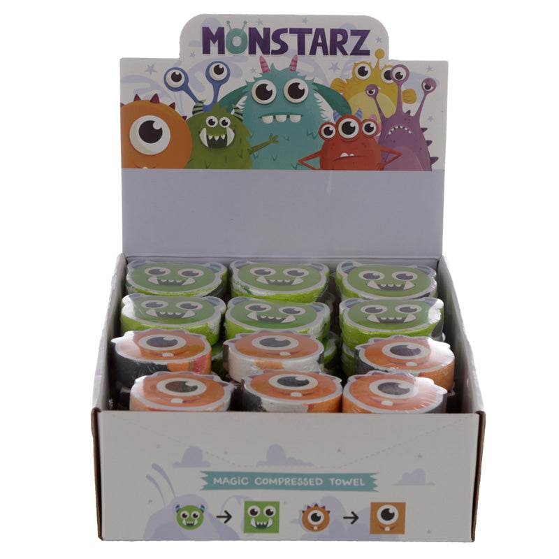 Monstarz Monster Compressed Travel Towel - Gift Arch