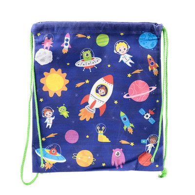 Space Cadet Canvas Drawstring Bag - Gift Arch