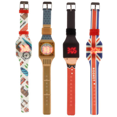 London Icons Silicone Digital Watch - Gift Arch