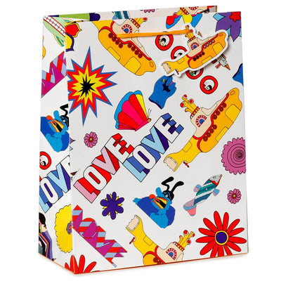 The Beatles Yellow Submarine LOVE Gift Bag Large - Gift Arch