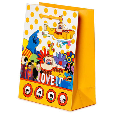 The Beatles Yellow Submarine LOVE Gift Bag Medium - Gift Arch