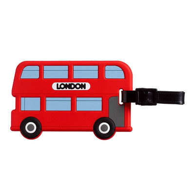 London Souvenir Red Routemaster Bus PVC Luggage Tag - Gift Arch