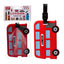London Souvenir Red Routemaster Bus PVC Luggage Tag - Gift Arch