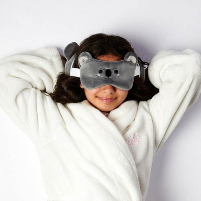 Relaxeazzz Adoramals Koala Plush Travel Pillow & Eye Mask - Gift Arch