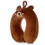 Relaxeazzz Bear Plush Memory Foam Travel Pillow - Gift Arch