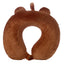 Relaxeazzz Bear Plush Memory Foam Travel Pillow - Gift Arch