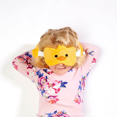 Relaxeazzz Duck Plush Travel Pillow & Eye Mask - Gift Arch