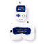 Relaxeazzz Game Over Shaped Plush Travel Pillow & Eye Mask - Gift Arch