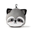 Relaxeazzz Raccoon Plush Travel Pillow & Eye Mask - Gift Arch