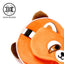 Relaxeazzz Red Panda Plush Travel Pillow & Eye Mask - Gift Arch