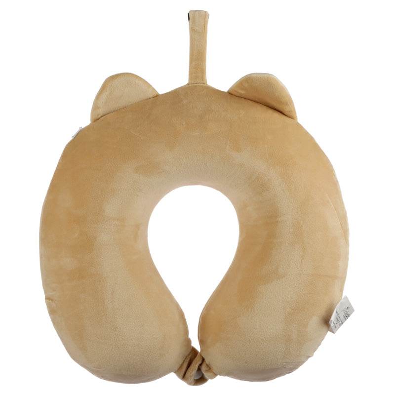 Relaxeazzz Shiba Inu Dog Plush Memory Foam Travel Pillow - Gift Arch