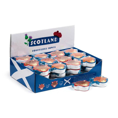 Scotland Souvenir Compressed Travel Towel - Gift Arch