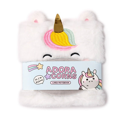 Adoracorns Unicorn Plush Notebook - Gift Arch