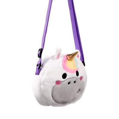 Astra the Unicorn Adoracorns Crossbody Plush Shoulder Bag - Gift Arch
