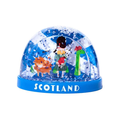 Scotland Souvenir Medium Glitter Snow Storm - Gift Arch