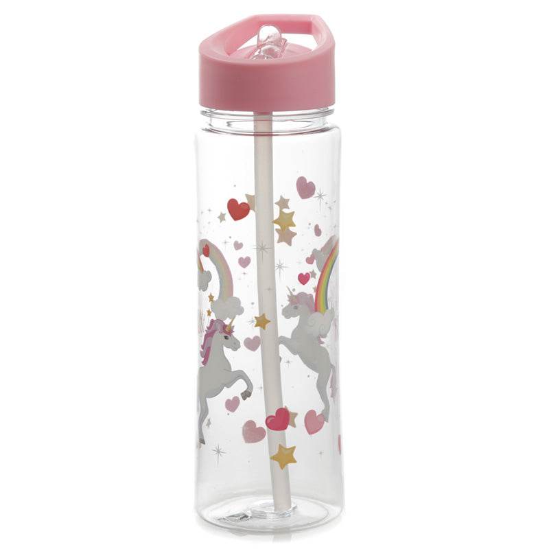 Shatterproof 550ml Water Bottle Enchanted Rainbows Unicorn - Gift Arch